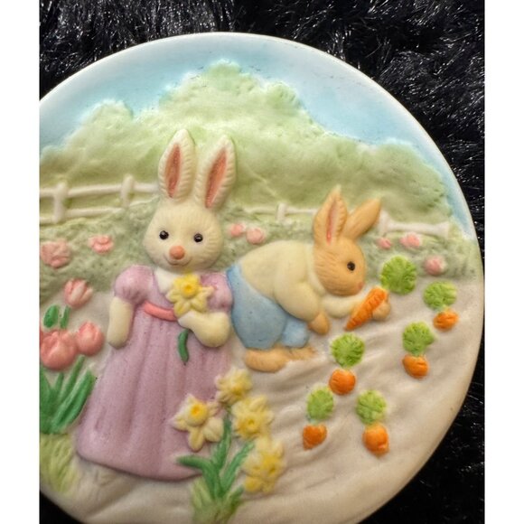 1994 Hallmark Keepsake Collectors Plate "Gathering Sunny Memories" Hand-Painted - Picture 2 of 6